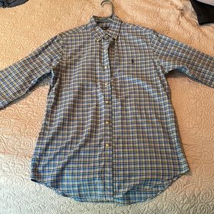 Long sleeve Ralph Lauren button down mens small